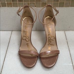 sam edelman glitter vinyl sandals